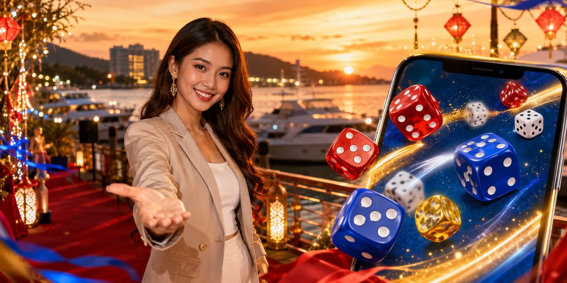 Permainan dadu Hari Raya yang meriah di Kota Kinabalu