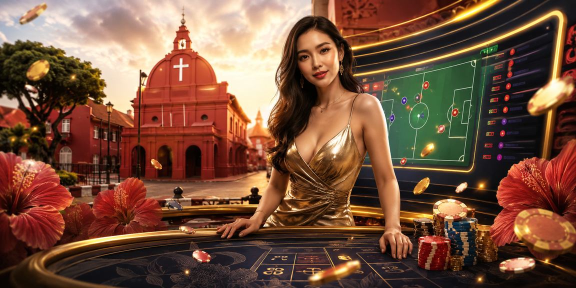 Pemain mengakses Baccarat diler langsung dari Melaka menggunakan telefon pintar